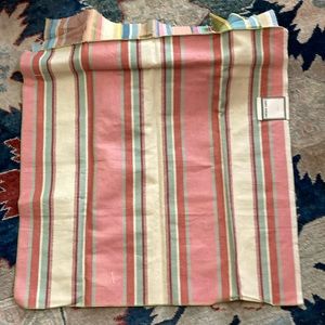 26 square striped brunschwig & fils fabric sample